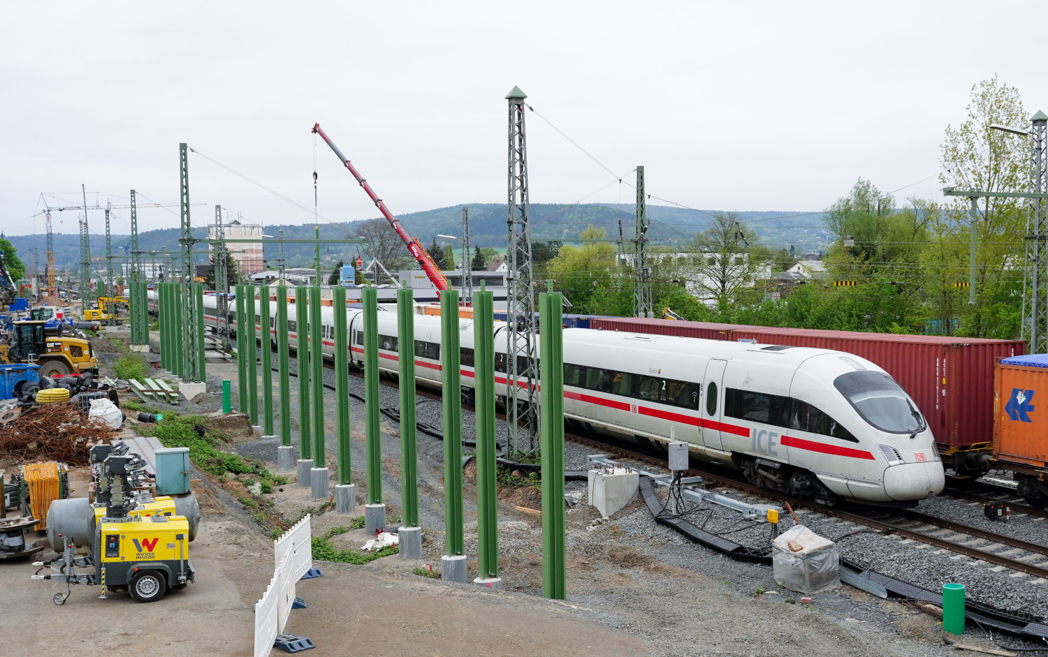 Teaserbild verlinkt auf Seite Ausbaustrecke Hanau–Gelnhausen